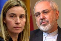 دعوت موگرینی از ظریف برای گفت‌وگو درباره اعتراض‌های اخیر ایران