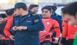 دستگیری بازیکن دسته اولی در زمین مسابقه! +عکس