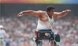 قهرمان پارالمپیک عزادار شد