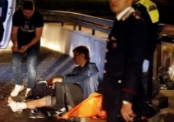 سقوط حادثه‌ساز پله برقی در مترو رم