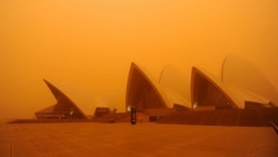 طوفان شن در استرالیا