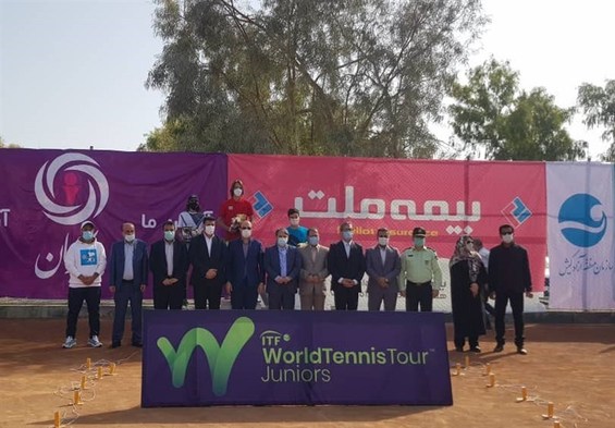 مسابقات بین المللی تنیس جوانان| یزدانی قهرمان فینال ایرانی