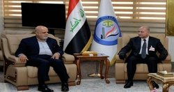 دیدار ایرج مسجدی با وزیر دادگستری عراق