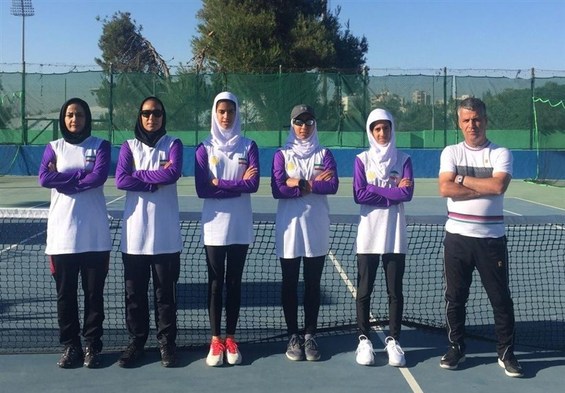 تنیس زیر ۱۲ سال غرب آسیا| پیروزی قاطع تیم دختران ایران مقابل عراق