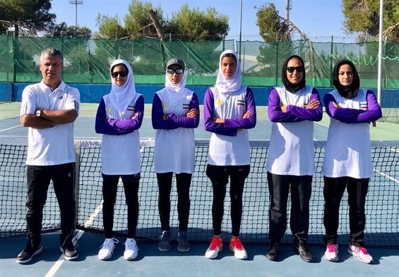 قهرمانی تیم تنیس نوجوانان دختر ایران در مسابقات غرب آسیا  صعود تیم پسران به قهرمانی آسیا