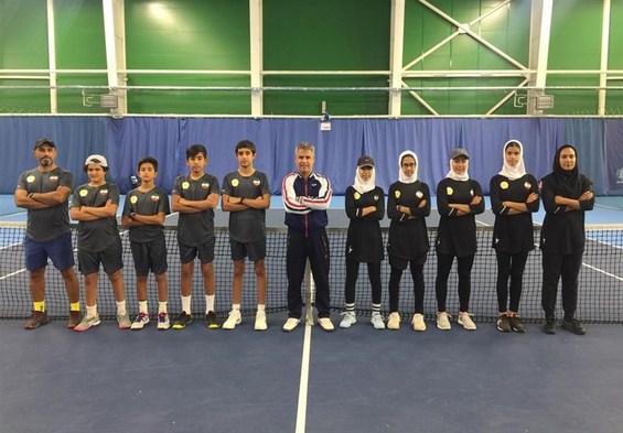 تنیس زیر ۱۲ سال آسیا| رتبه‌های پنجم و ششم برای تیم‌های دختران و پسران ایران