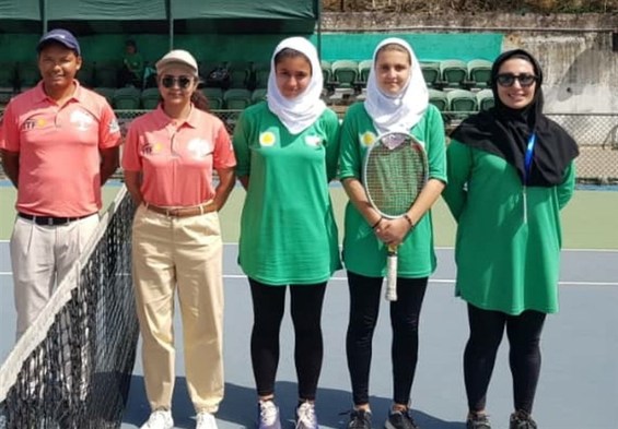 پیروزی تیم تنیس زیر ۱۶ سال دختران در مسابقات مقدماتی جهانی