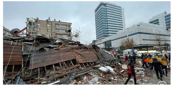 تعداد جان باختگان زلزله دیشب ترکیه اعلام شد