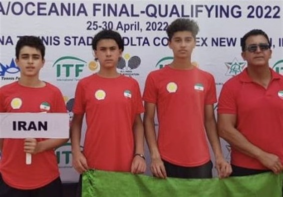 مسابقات تنیس مقدماتی جهان| برتری پسران زیر ۱۴ سال ایران مقابل مالزی
