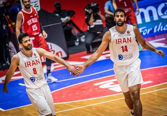 بسکتبال کاپ اسیا| سومین پیروزی متوالی ایران مقابل سوریه