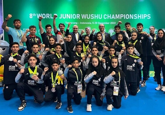 ووشو قهرمانی جوانان جهان| قهرمانی مقتدرانه ایران با کسب ۲۳ مدال رنگارنگ