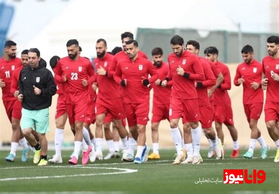 گزارش آخرین تمرین تیم ملی پیش از دیدار مقابل قطر