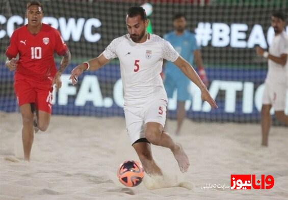 جام جهانی فوتبال ساحلی| صدرنشینی شیرین ایران با شکست تاهیتی  تقابل با امارات در یک چهارم نهایی