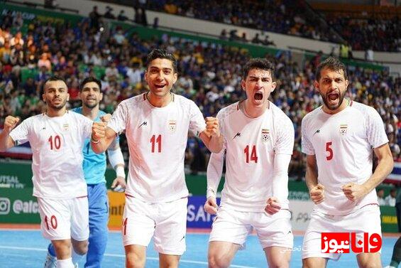 واکنش فیفا و AFC به قهرمانی فوتسال ایران
